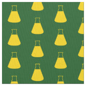 Tissu Flacon Erlenmeyer jaune (fermé)