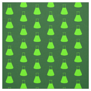 Tissu Flacon erlenmeyer Vert