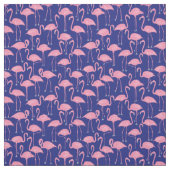 Tissu Flamant Dessiné à la Main | Couture et Patchwork T (Échantillon)