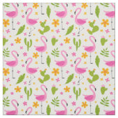 Tissu Flamant rose (Échantillon)