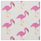 Tissu Flamant rose (Échantillon)