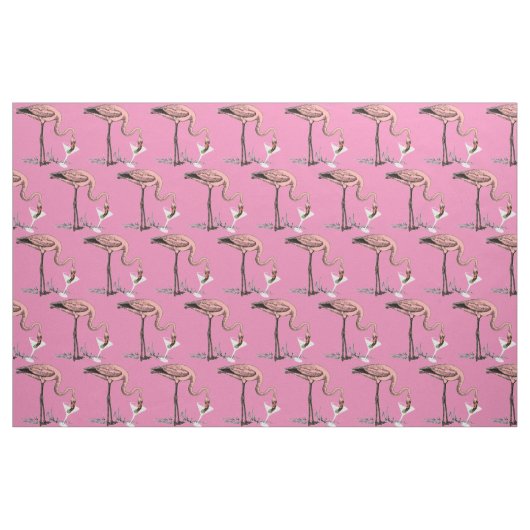 Tissu Flamant rose Boire Martini Thunder_Cove (Fat Quarter)