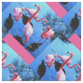 Tissu Flamants roses (Fermer)