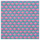 Tissu Flamants roses au néon (Échantillon)