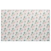 Tissu Flamants roses de rose d'aquarelle d'AWKWARRRD (Yard)