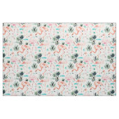 Tissu Flamants roses de rose d'aquarelle d'AWKWARRRD (Fat Quarter)