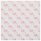 Tissu Flamants roses roses (Échantillon)