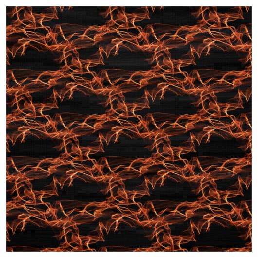 Tissu Flammes (Échantillon)