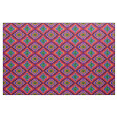 Tissu Flammes dans les couleurs abstraites (Yard)