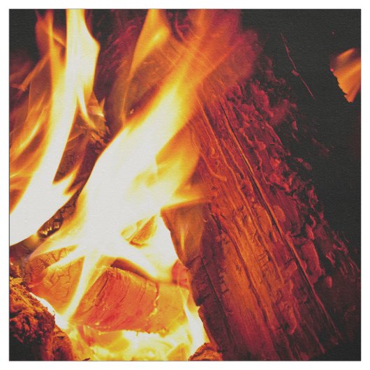 Tissu Flammes du feu (Échantillon)