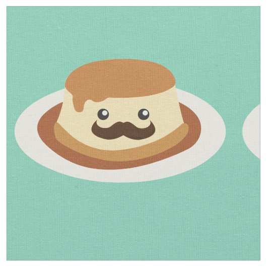 Tissu Flan moustaché (Fermer)