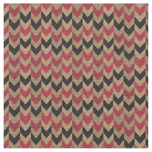 Tissu Flèche de texture tan, noir, rouge foncé (Fermer)