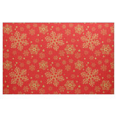 Tissu Flèche dorée sur rouge (Yard)