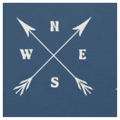 Tissu Flèches compass (Fermer)