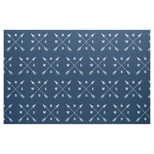 Tissu Flèches compass (Fat Quarter)