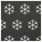 Tissu +{ Flèches de neige blanches }+ (Échantillon)