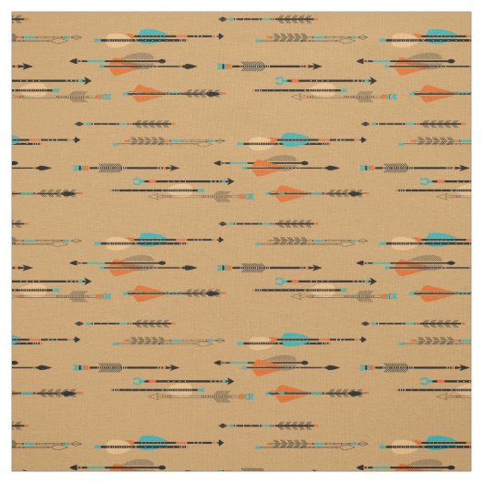 Tissu Flèches indiennes (Échantillon)