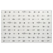 Tissu Flèches noir et blanc. scandinave moderne (Fat Quarter)