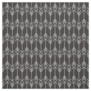 Tissu Flèches Noir et Blancs