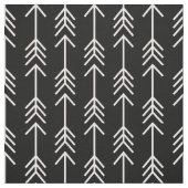 Tissu Flèches noires et blanches (Échantillon)
