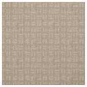 Tissu Flèches sur lin caramel (Échantillon)