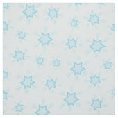 Tissu Fléchettes de neige, Bleu glacé, Fléchettes de nei (Échantillon)