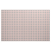 Tissu Fleur abstraite d'abricot (Yard)