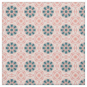 Tissu Fleur abstraite d'abricot (Échantillon)