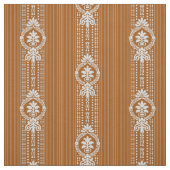 Tissu Fleur avec couronne de laurier (Échantillon)