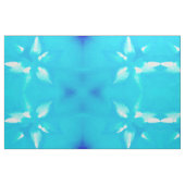 Tissu Fleur bleue (Fat Quarter)