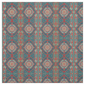Tissu Fleur d'Alhambra - Influence mauresque symétrique (Échantillon)