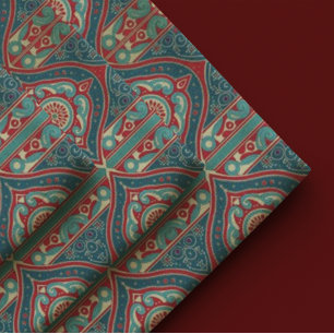 Tissu Fleur d'Alhambra - Influence mauresque symétrique