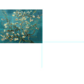 Tissu Fleur d'amande (Carreau)