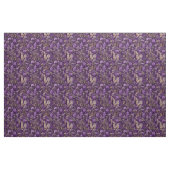 Tissu Fleur de botanique pourpre rustique gras florale v (Fat Quarter)