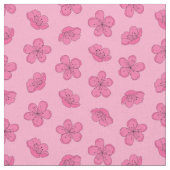 Tissu Fleur de cerise (Fermer)