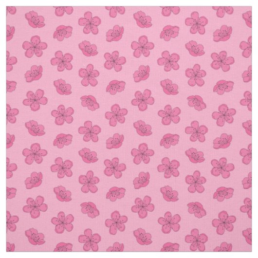 Tissu Fleur de cerisier (Échantillon)