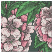 Tissu Fleur de cerisier 2 (Fermer)