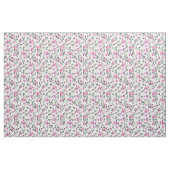 Tissu Fleur de cerisier blanc sur blanc (Fat Quarter)