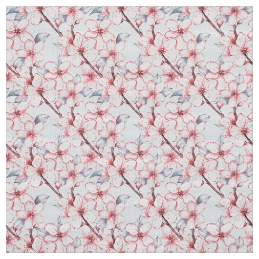 Tissu Fleur de cerisiers 3 (Échantillon)