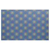 Tissu Fleur de la vie - or - fractale 1 (Yard)
