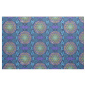 Tissu Fleur de la vie - or - fractale 1 (Fat Quarter)
