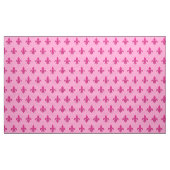 Tissu Fleur de Lis à Fuchsia rose pâle (Yard)
