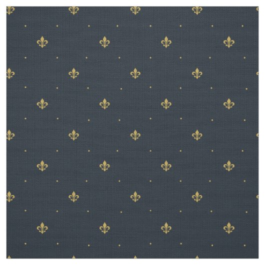 Tissu Fleur De Lis Motif (Échantillon)