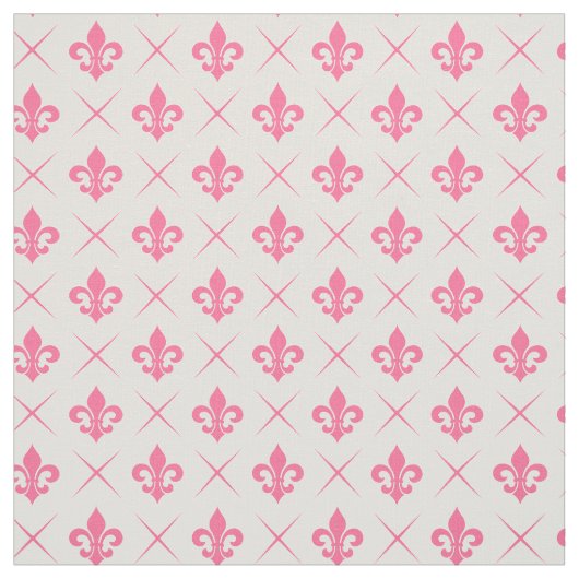 Tissu Fleur De Lis Motif (Échantillon)