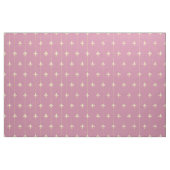 Tissu Fleur-de-Lis or rose (moyenne échelle) (Yard)