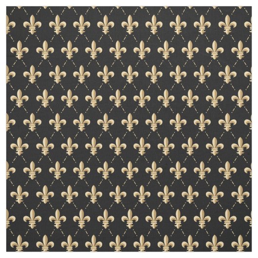 Tissu Fleur De Lis Pattern (Échantillon)