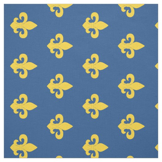 Tissu Fleur de Lys (Échantillon)
