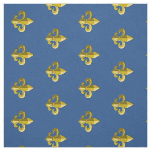 Tissu Fleur de Lys (Échantillon)