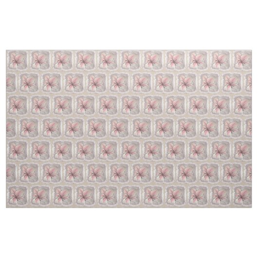 Tissu Fleur de lys émergente (Fat Quarter)