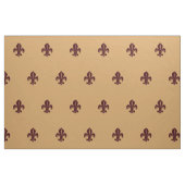 Tissu Fleur de lys rouge à lys (Fat Quarter)